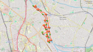 Parcours sur les iles entre Saint Maur des Fossés et Créteil